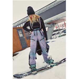 Free People Movement Blizzard Bliss Printed Shell Pants Medium